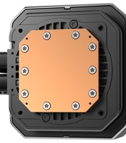 Система водяного охлаждения Deepcool Spartacus 360 ARGB Soc-AM5/AM4/1200/1700/1851 черный 4-pin 32.23dB Al LCD 2073gr Ret (R-SPT360-BKDSMP-G-1)