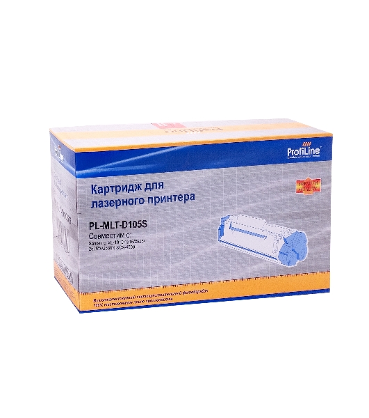 Картридж лазерный ProfiLine PL-MLT-D105S для принтеров Samsung ML-1911/2526/2581/SF-651/651P/651XIL/ML-1916K/1915K/1910K/2525K/2580NK/SCX-4610K/4605K/4600K/4623FK/4600/4601/4623F/4623X/SF650/650P 1500 копий