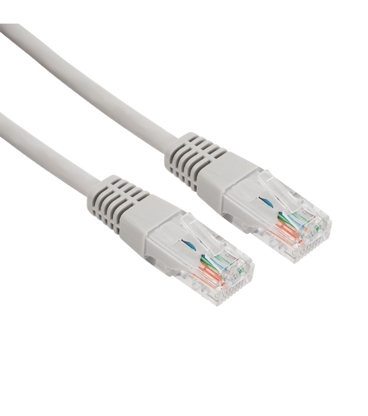 Пaтч-корд U/UTP Rexant, cat.5e, RJ45-RJ45, неэкранированный, LSZH серый, 5м
