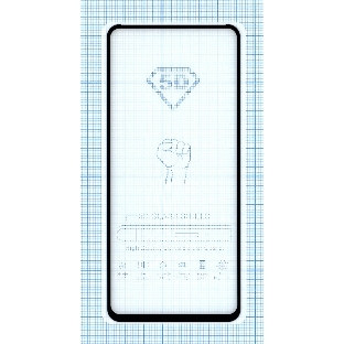 Защитное стекло 'Полное покрытие' для Xiaomi Poco F2 Pro черный