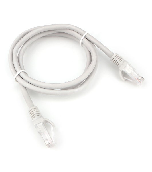Патч-корд LSZH UTP Cablexpert PP31-1.5M cat.5e, 1.5м, литой, многожильный, серый