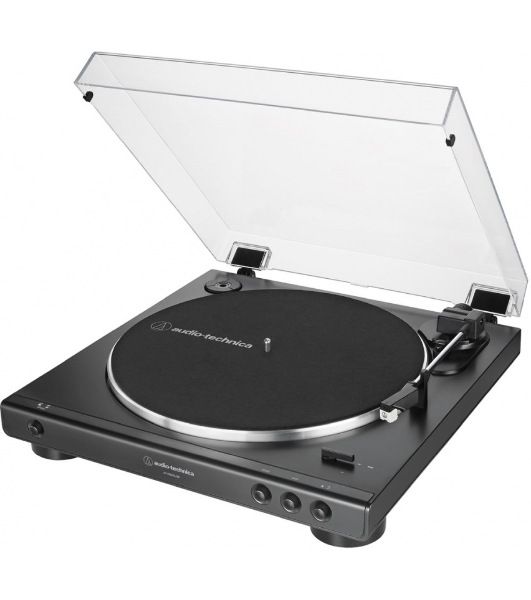 Проигрыватель винила Audio-Technica AT-LP60XUSB полностью автоматический серебристый