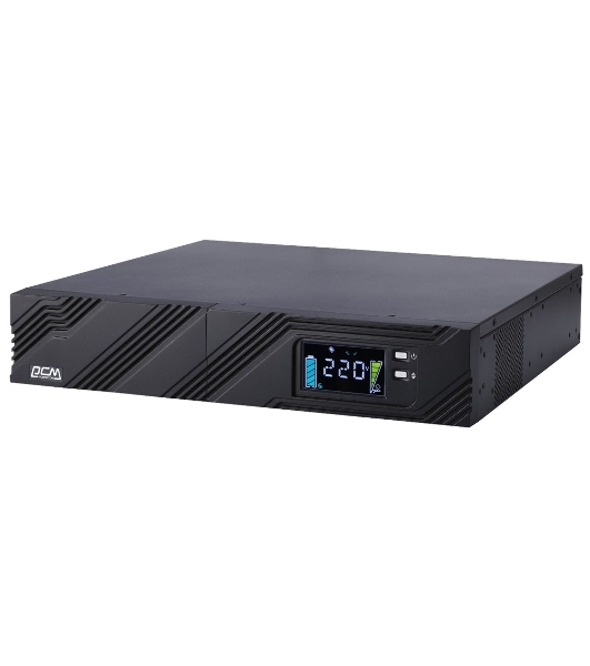 Источник бесперебойного питания Powercom Smart King Pro+ SPR-1000 LCD 800Вт 1000ВА черный