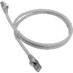 Патч-корд LANMASTER LSZH FTP cat.6a, 1.5 м, серый, фото2