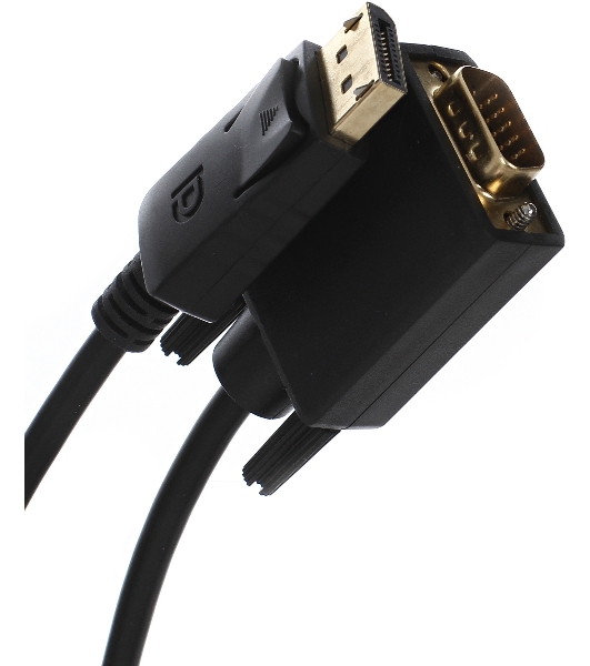 Кабель-переходник DP --> VGA_M/M 1,8м Telecom