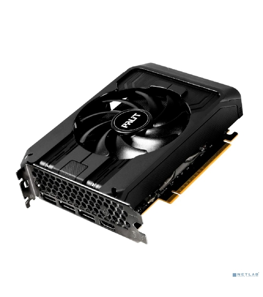 Видеокарта Palit GeForce RTX 5050 StormX OC, NVIDIA RTX 5050, 8 ГБ GDDR6, 128 бит, PCI-e 5.0, 1xHDMI, 3xDP, 2617 МГц