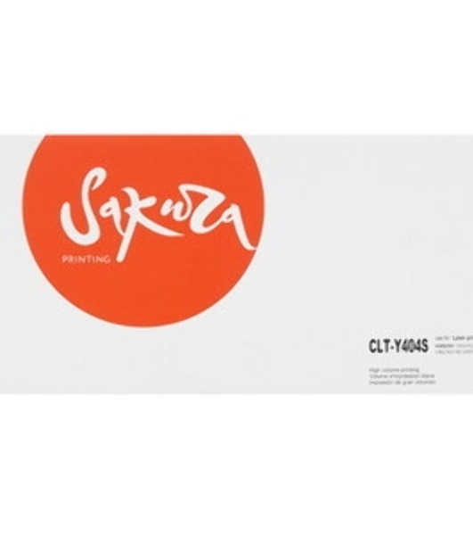 Картридж лазерный Sakura CLTY404S для Samsung SL-C430/SL-C480, желтый, 1500 к.