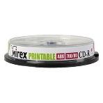 Диск CD-R Mirex 700 Mb, 48х, Cake Box (10), Ink Printable (10/300), фото2