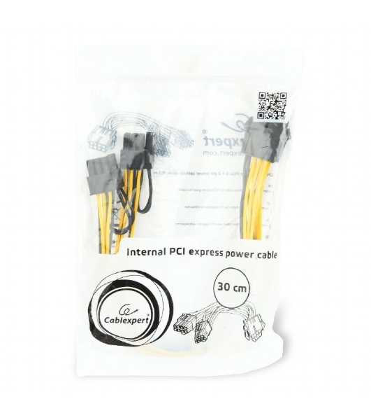 Кабель питания для видеокарт Cablexpert 8-pin PCI-E, 30 см (CC-PSU-85)