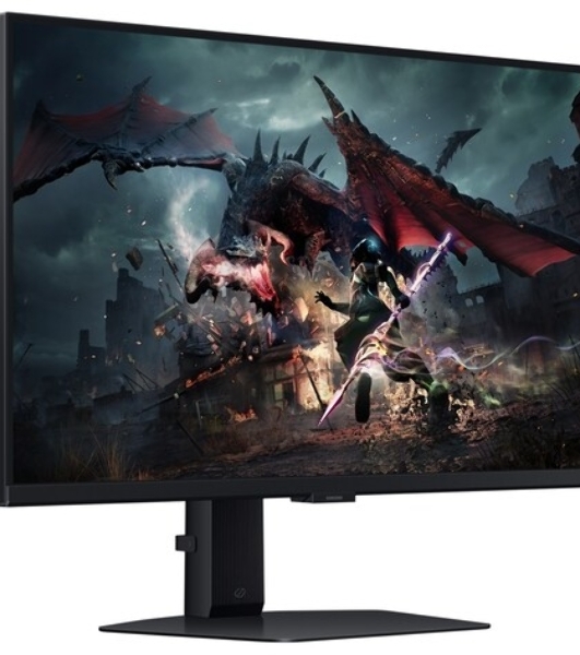 Монитор 27' Samsung LS27DG502EIXCI IPS 2560x1440, 180 Гц, 1 мс, 16:9, 350 кд/м², 1xHDMI 2.0, 1xDP, черный