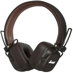 Беспроводные/проводные наушники Marshall Major V коричневый, накладные, Bluetooth + проводной, беспроводная зарядка, до 100 ч, фото4