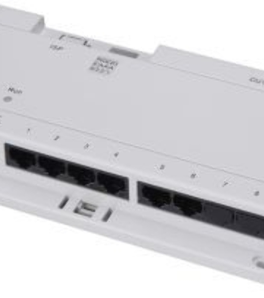 Коммутатор Dahua DHI-VTNS1060A, 6×PoE (24 В) + 2×Uplink, неуправляемый