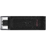 Флешка USB Kingston DataTraveler DT70 (DT70/128Gb), 128Gb, USB Type-C 3.2, R/W 70/45, черный, фото6
