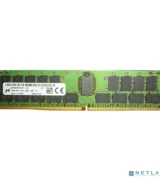 Оперативная память Micron DDR4 RDIMM 32GB 2Rx4 2933 MHz ECC Registered