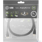 Кабель аудио-видео Cactus CS-DP-DP-1.4-2 DisplayPort (m)/DisplayPort (m) 2м. позолоч.конт. черный, фото8