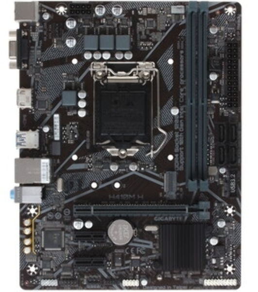 Материнская плата Gigabyte H810M H, LGA1851, Intel H810, 2xDDR5, 4xSATA, 1xM.2, 1xPCIe 4.0 x16, 1xPCIe 3.0 x1, 1xHDMI, 1xD-Sub, 1x1Gb LAN, 1xUSB-C 5Gbps, 4xUSB-A 5Gbps, 7xUSB-A 2.0, 3x3.5 мм, 7.1, mATX
