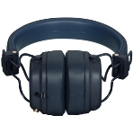 Беспроводные/проводные наушники Marshall Major V синий, накладные, Bluetooth + проводной, беспроводная зарядка, до 100 ч, фото9