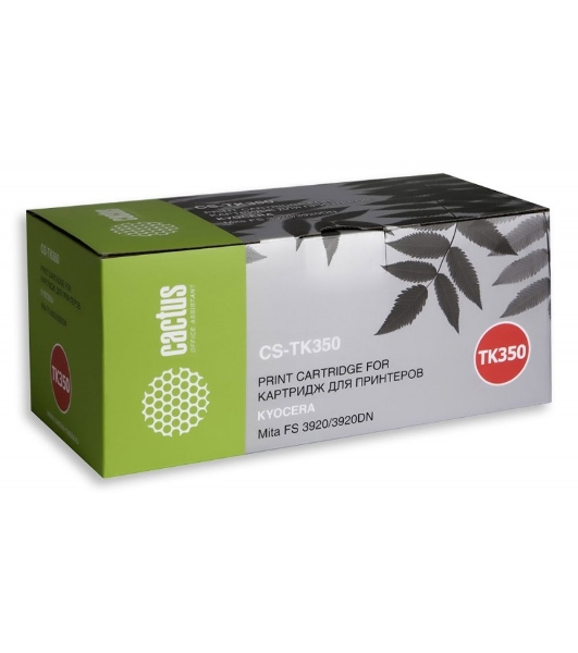 Картридж лазерный Cactus CS-TK350 черный (15000 стр.) для Kyocera Mita FS 3920/3920DN