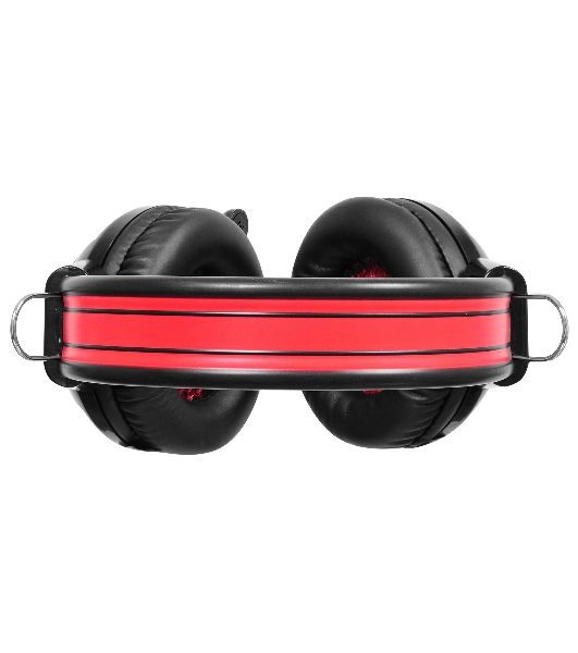 Проводные наушники Oklick HS-G300 черный/красный, полноразмерные, Jack 3.5 мм