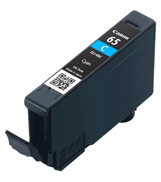 Картридж струйный Canon CLI-65 C голубой 12,6 мл