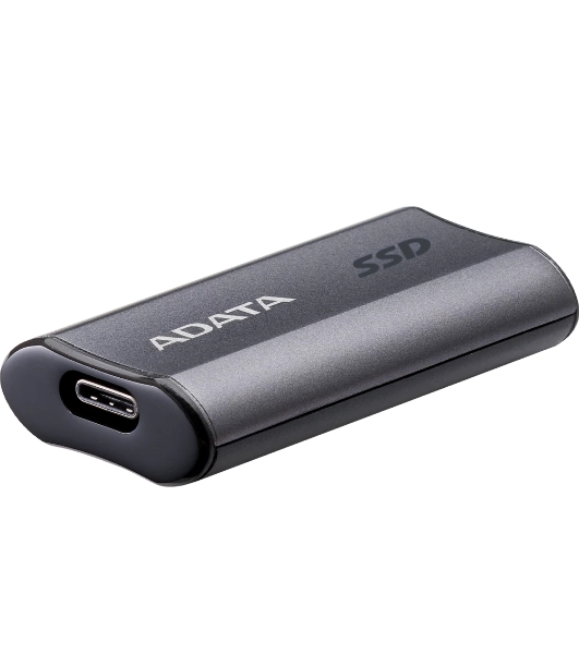 Внешний SSD ADATA SC750, 500Gb, USB 3.2 Gen 2 Type-C, R/W 1050/1000, черный