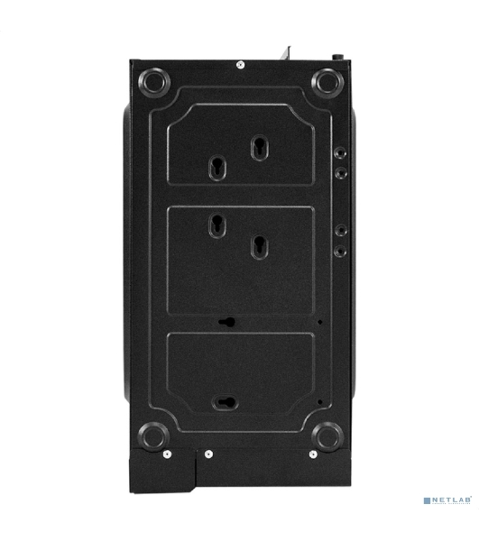 Компьютерный корпус Miditower ExeGate EX298134RUS AA-443U (ATX, без БП, 2хUSB+1хUSB 3.0+HD Audio, черный)