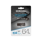 Флешка USB 64Gb USB Drive USB 3.1 Samsung BAR Plus (up to 300Mb/s) (MUF-64BE3/APC) серебристый, фото14
