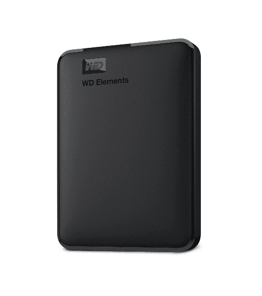 Внешний HDD 2.5' Western Digital Elements Portable, 5TB, USB 3.2 Gen 1 Type-A, 5400 rpm, черный