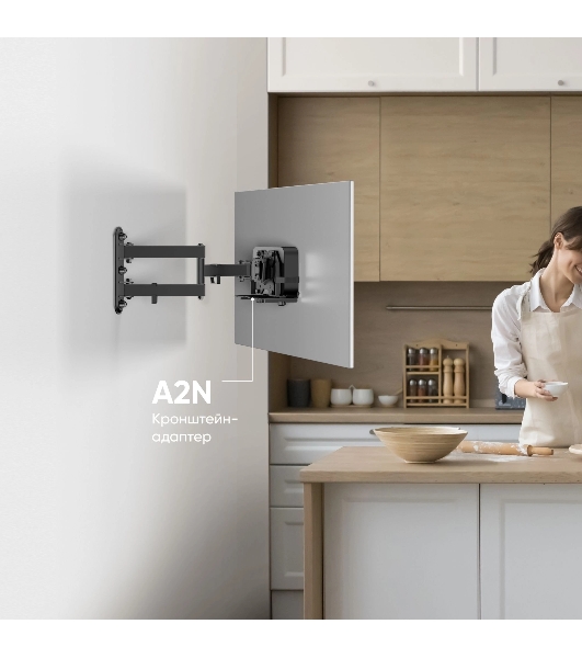 Кронштейн ONKRON A2N для mini PC, черный