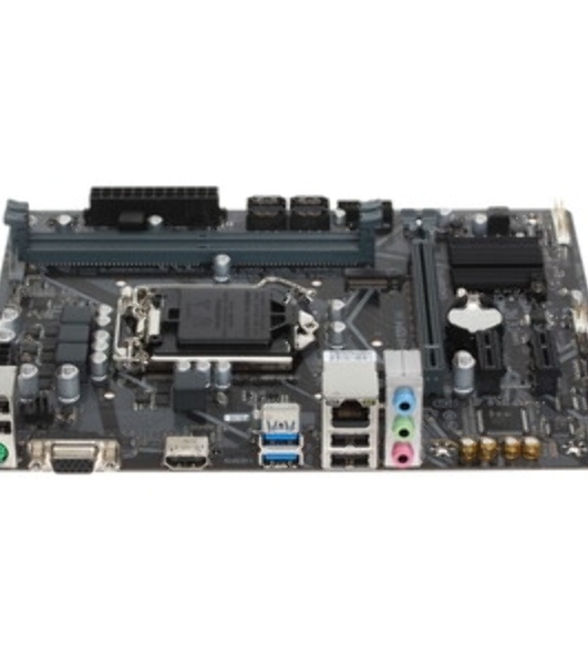 Материнская плата Gigabyte H810M H, LGA1851, Intel H810, 2xDDR5, 4xSATA, 1xM.2, 1xPCIe 4.0 x16, 1xPCIe 3.0 x1, 1xHDMI, 1xD-Sub, 1x1Gb LAN, 1xUSB-C 5Gbps, 4xUSB-A 5Gbps, 7xUSB-A 2.0, 3x3.5 мм, 7.1, mATX