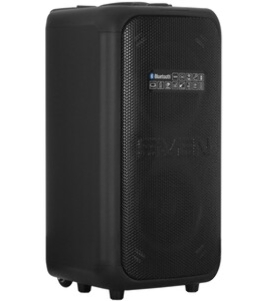 Колонка портативная SVEN АС PS-1000 черный 160W 1.0 BT/3.5Jack 8000mAh