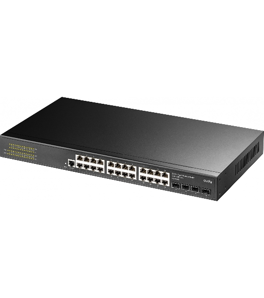 Коммутатор Cudy GS2024S2, 24×1 Гбит/с, 4×1 Гбит/с SFP