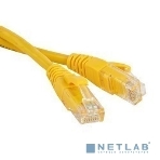 Патч-корд Hyperline U/UTP, Cat.6, LSZH, 1.5 м, желтый PC-LPM-UTP-RJ45-RJ45-C6-1.5M-LSZH-YL, фото 1