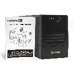 Источник бесперебойного питания ExeGate Power NB-800.LED.AVR.2SH (800VA/480W, LED, AVR, 2*Schuko, батарея 12V 9Ah, Black), фото15