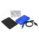 Контейнер для HDD Gembird EE2-U2S-40P-B Внешний корпус 2.5' EE2-U2S-40P-B, синий, USB 2.0, SATA, пластик, фото6