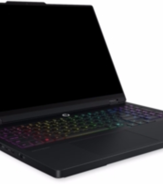 Ноутбук Lenovo Legion Pro 5 16ADR10/16'/OLED/AMD Ryzen 7 8745HX/32GB/1024GB SSD/NVIDIA GeForce RTX 5060 8GB/Без ОС/черный/2.3kg