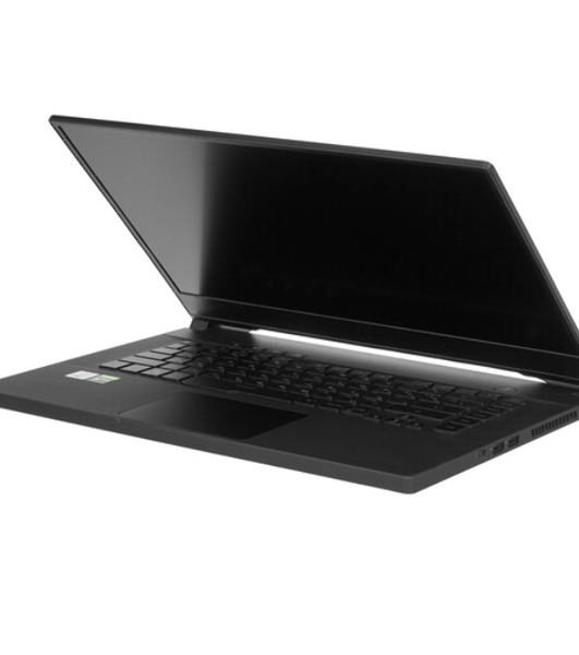 Клавиатура для ноутбука Asus ROG GU502 серебристая c подсветкой маленький энтер