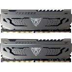 Оперативная память Patriot Viper Steel, DDR4, 16GB (2x8 GB), 3200 MHz, CL16, DIMM, радиатор, черный, фото 1