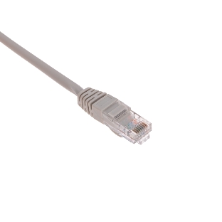 Патч-корд U/UTP Rexant CAT 5e, RJ45-RJ45, 26AWG, ZH нг(А)-HF, серый, 0,3 м