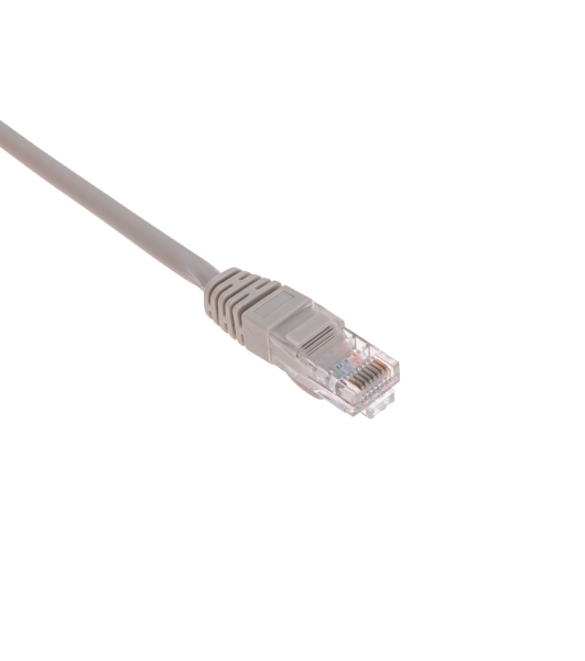 Патч-корд U/UTP Rexant CAT 5e, RJ45-RJ45, 26AWG, ZH нг(А)-HF, серый, 0,3 м