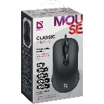 Мышь проводная Defender Optimum MB-160 черный, 1000 dpi, USB, кнопки - 3, фото20