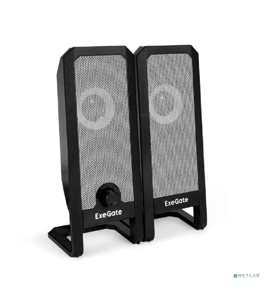 Акустическая система 2.0 ExeGate Maestro SPS-515 (Активная, питание 220В, 2х3Вт, 30-18000Гц, черный, Color Box)