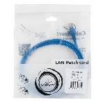 Патч-корд UTP Cablexpert cat.5e, 1м, литой, многожильный, синий, фото4
