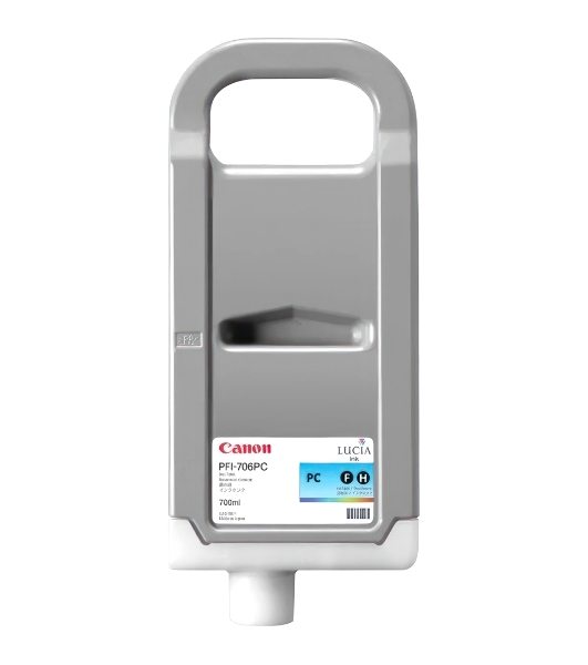 Картридж струйный Canon PFI-706 PC (6685B001) фото голубой (700 мл) для Canon iPF8300S/8400/9400S/9400