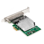 Сетевой адаптер ExeGate EXE-564 (PCI-E x1 v2.0, 4xRJ45, UTP 10/100/1000Mbps, Realtek Chipset RTL8111H+ASM1184e), фото6