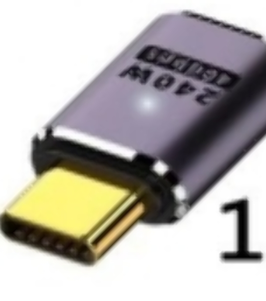 Переходник USB 4 Type-C прямой папа-мама