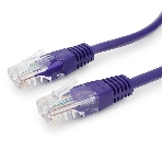 Патч-корд UTP Cablexpert cat.5e, 1м, литой, многожильный, фиолетовый, фото6