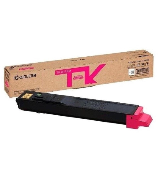 Картридж лазерный Kyocera TK-8115M (1T02P3BNL0) пурпурный для M8124cidn/M8130cidn 6000 стр.