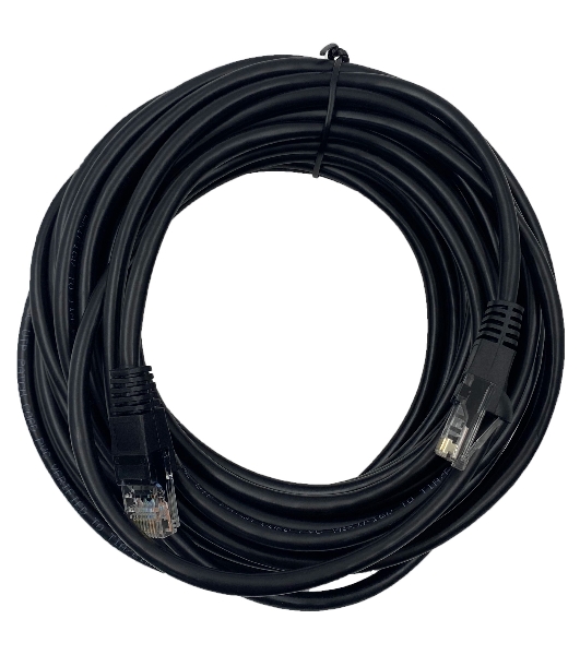 Патч-корд Buro UTP 4 пары cat.5e CCA molded 10м черный RJ-45 (m)-RJ-45 (m)