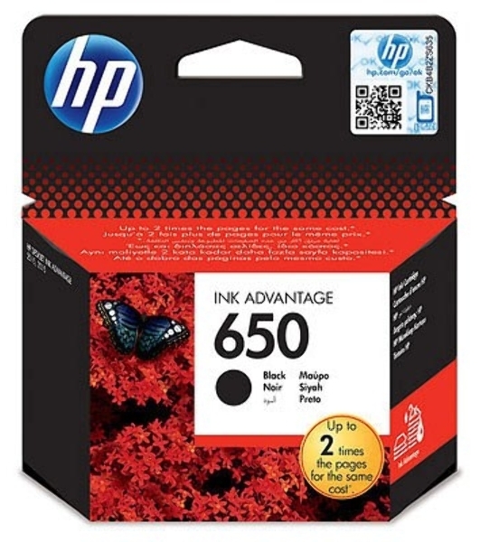 Картридж струйный HP 650 CZ101AE черный для HP DJ IA 2515